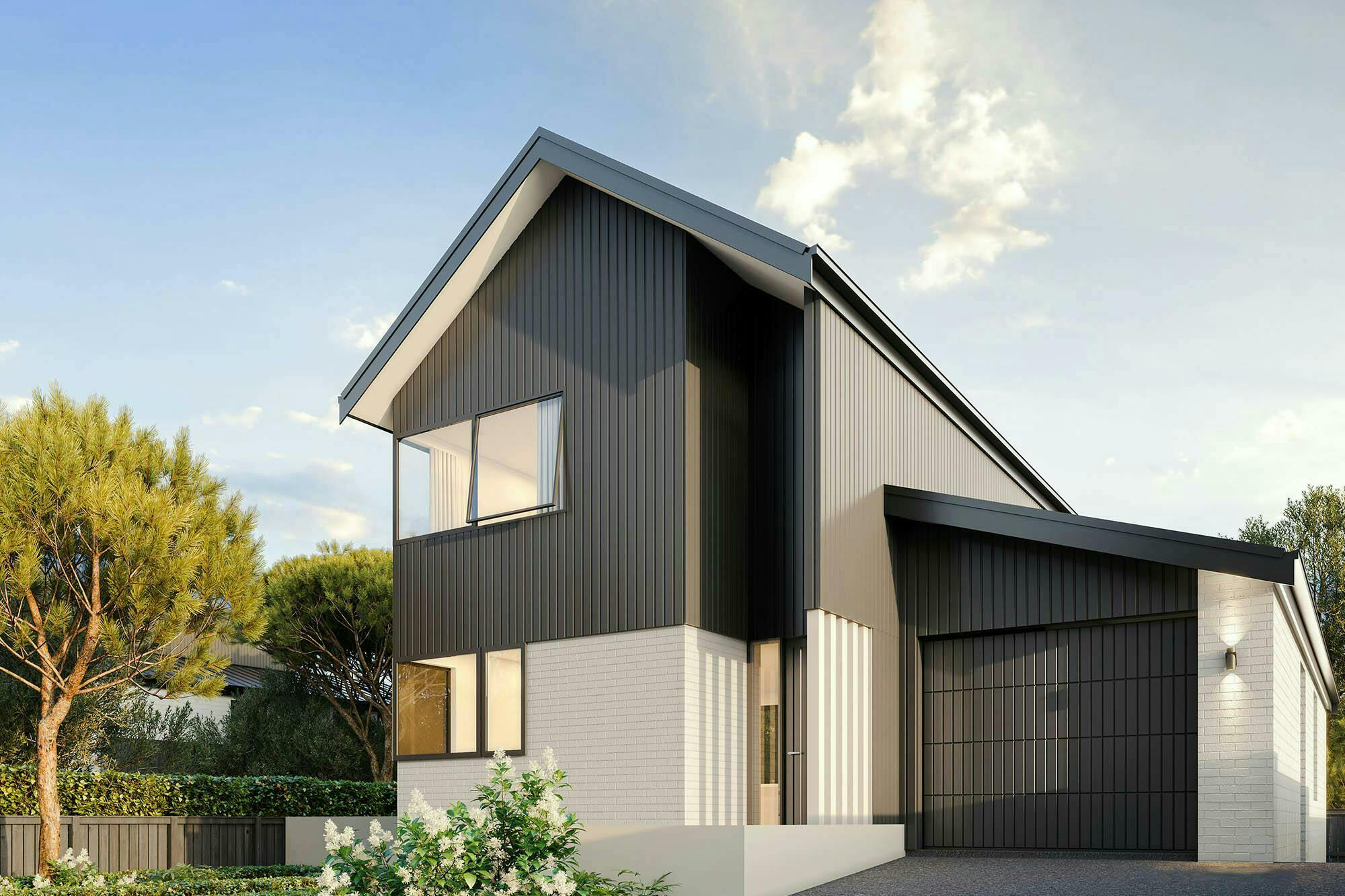 Owairaka Development Multi unit Construkt Architects Auckland Garage