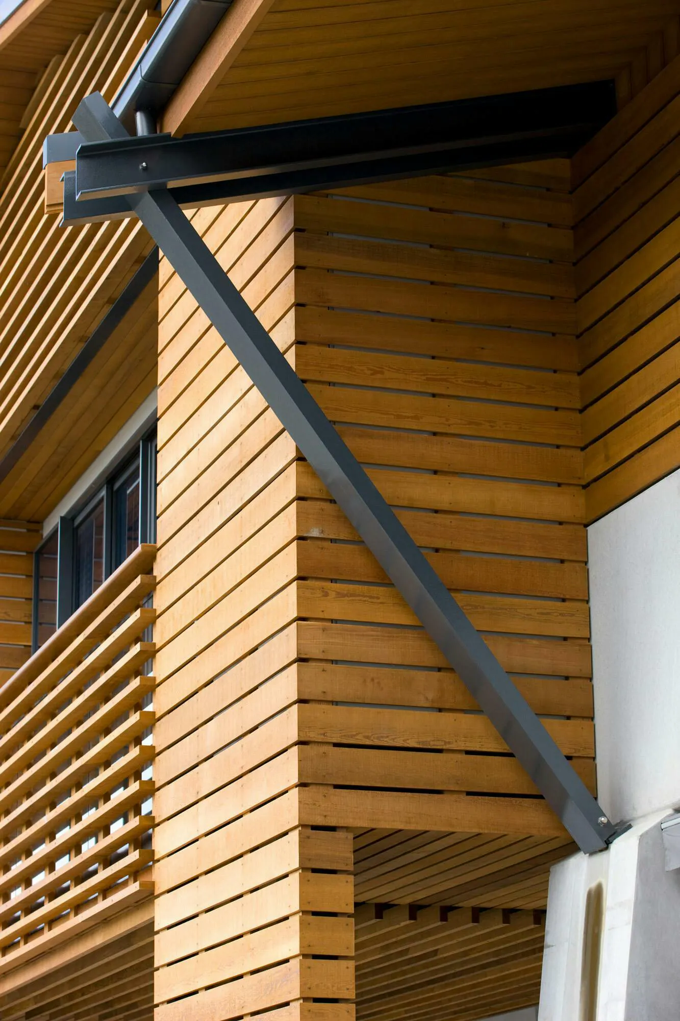 Pine Harbour Office Architectural Office Construkt Architects Auckland Roof Support