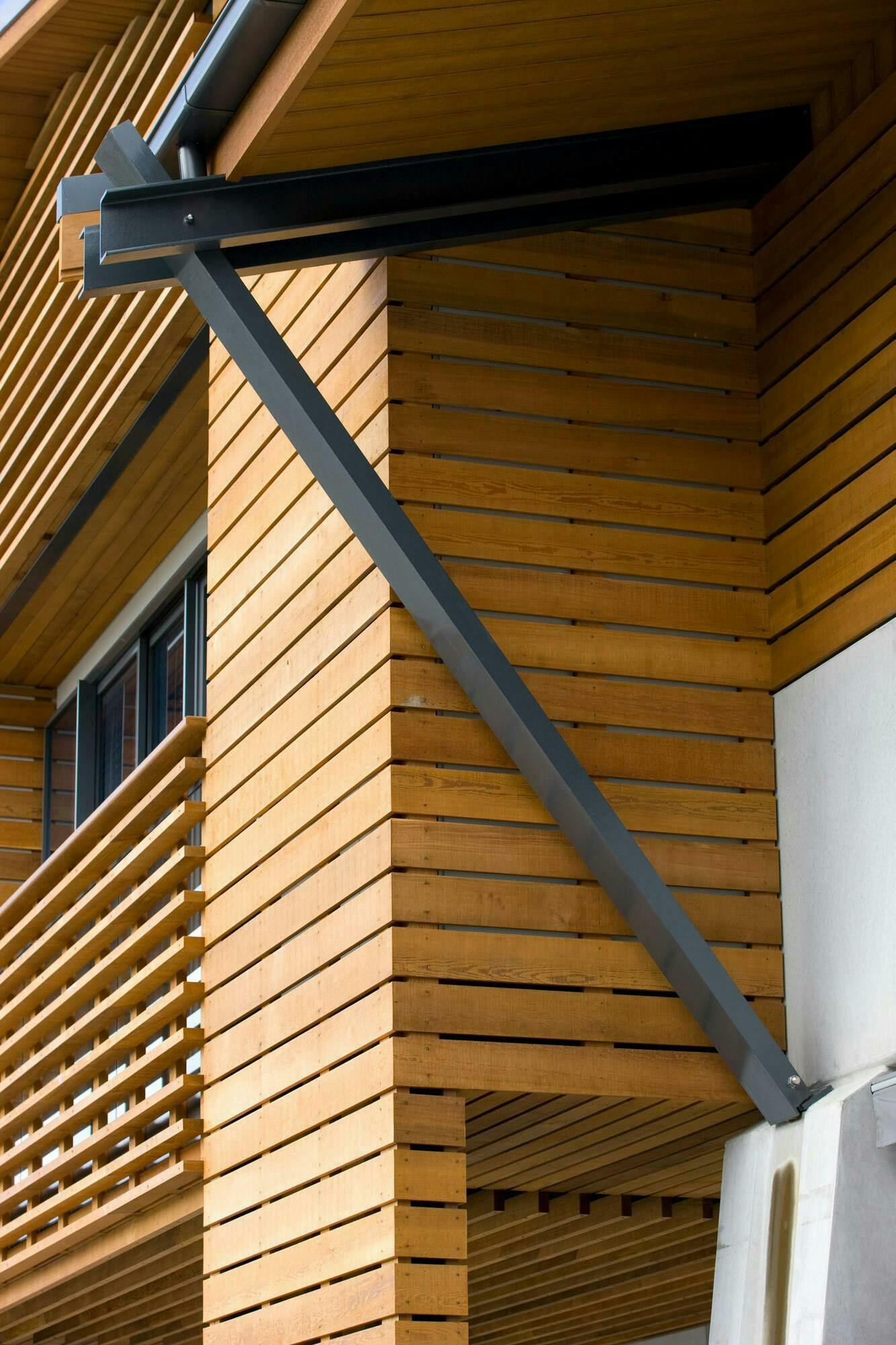 Pine Harbour Office Architectural Office Construkt Architects Auckland Roof Support