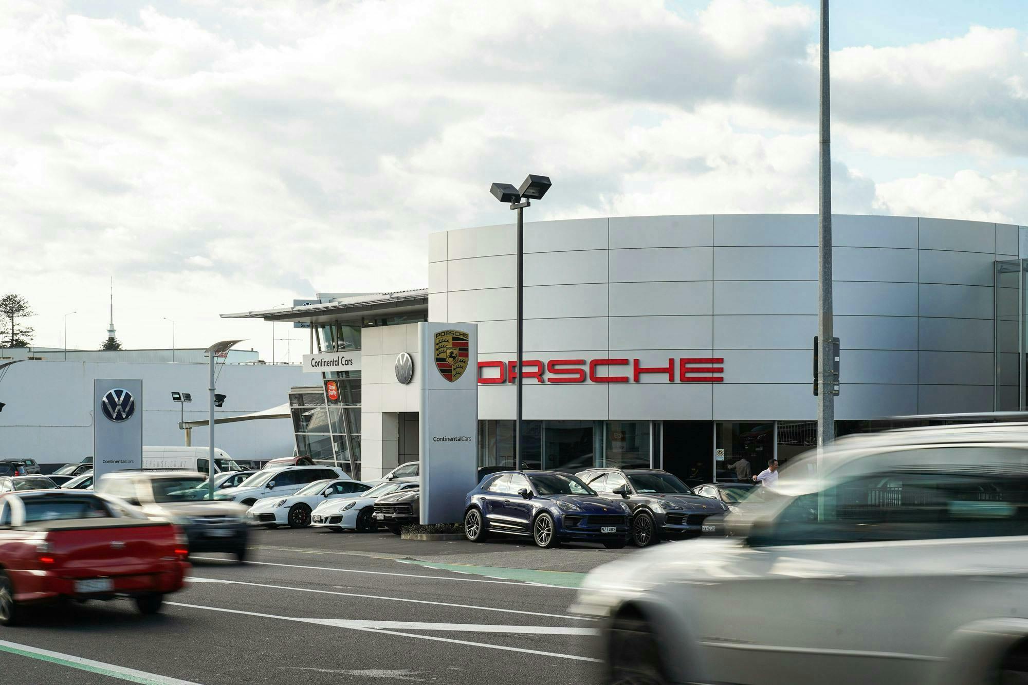 Porsche New Market Commericial Architecture Construkt Architects Auckland Street View 2