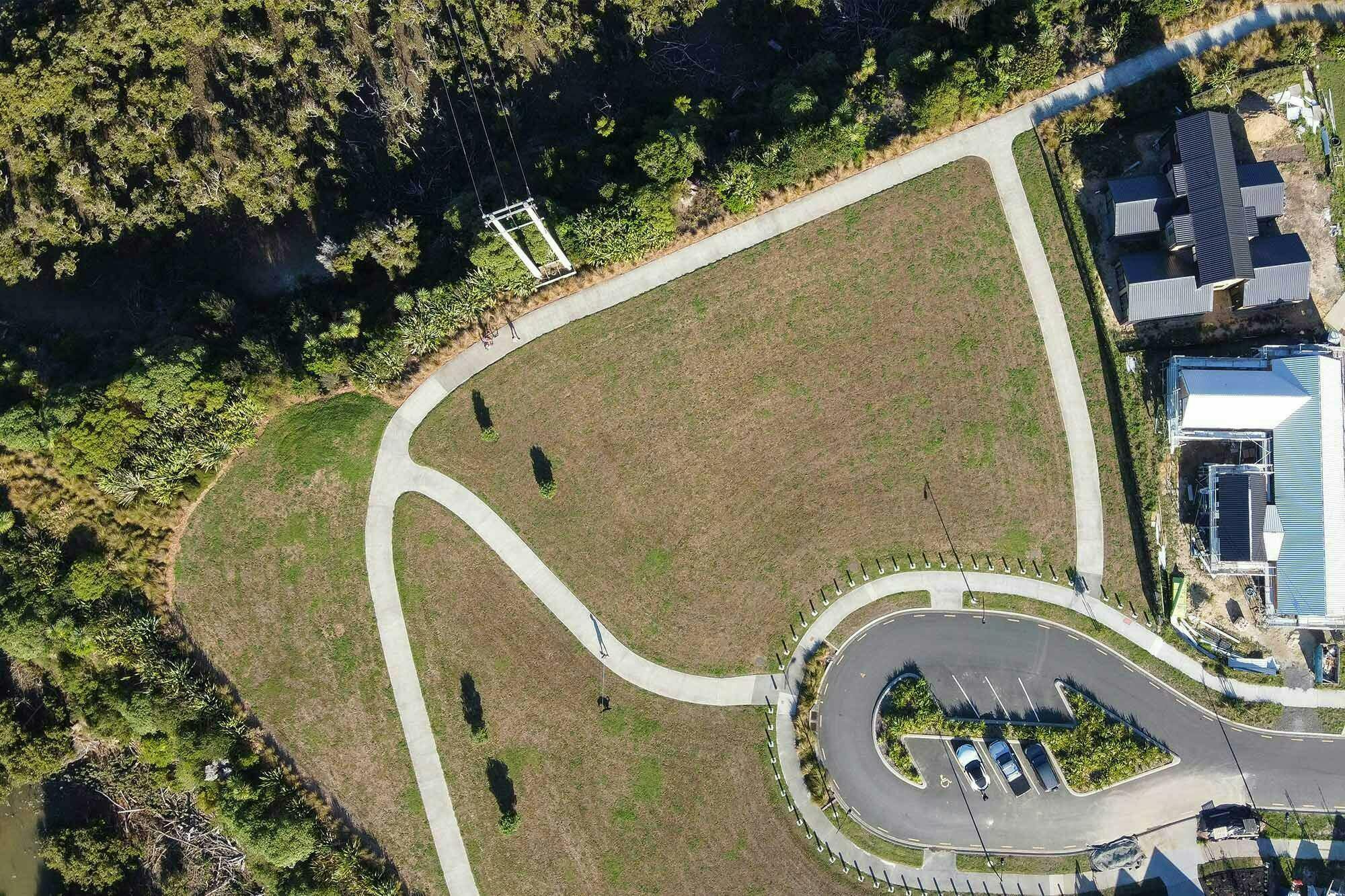 Riverhead Deacon Point Masterplan Masterplan Construkt Architects Auckland Park Overhead Shot
