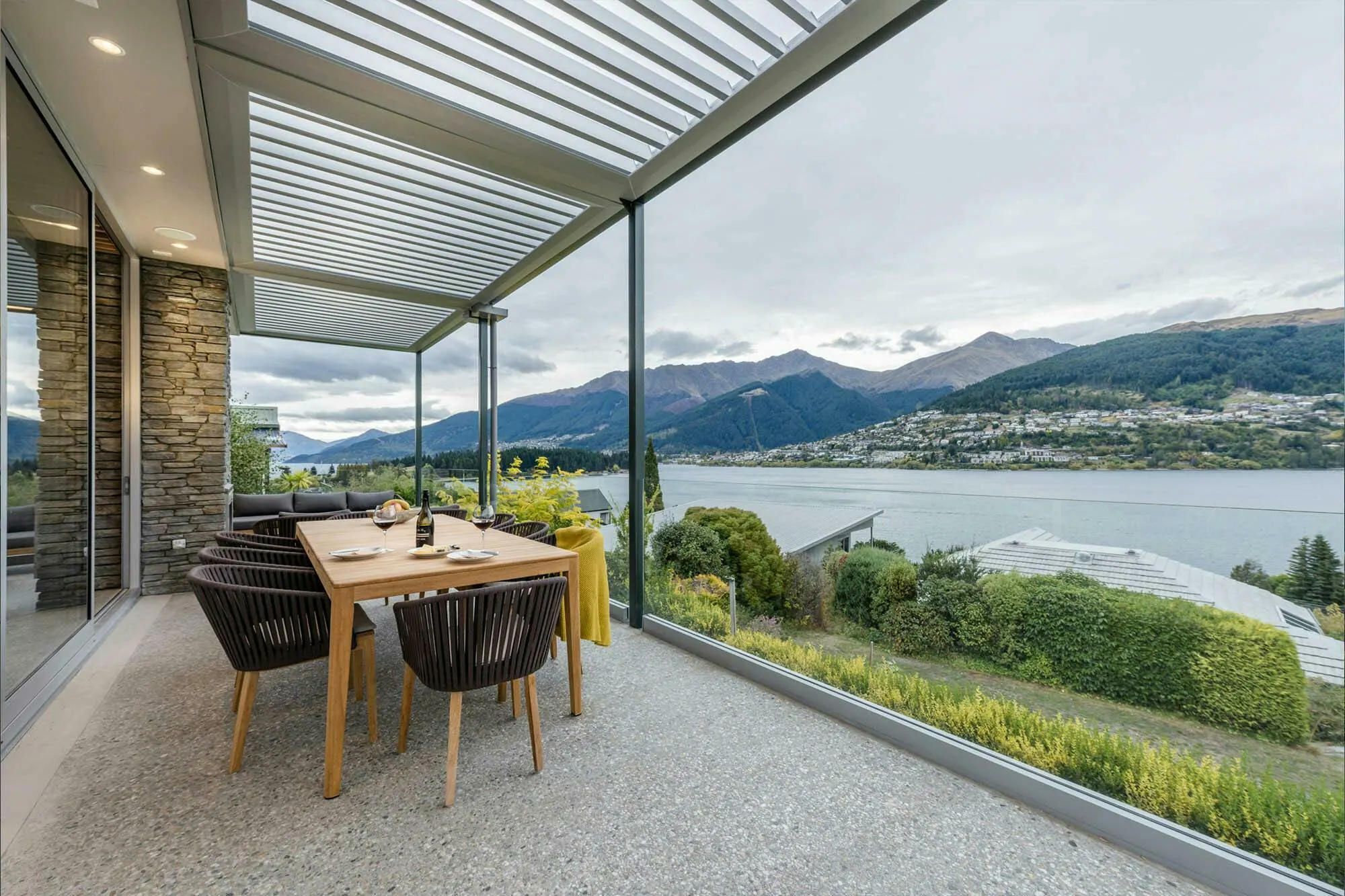 Shimmerlake Queenstown Home Construkt Architects Auckland Balcony