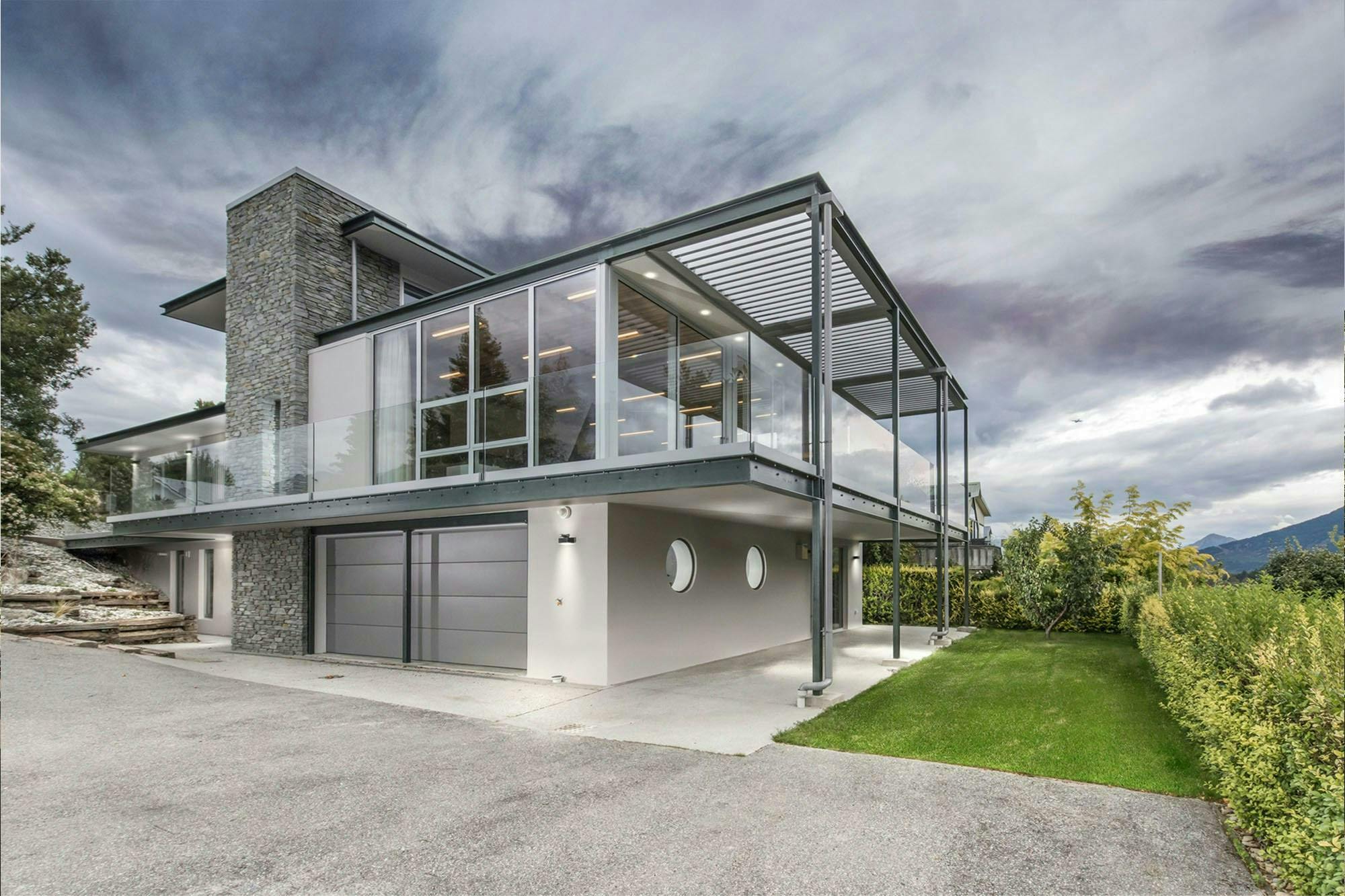 Shimmerlake Queenstown Home Construkt Architects Auckland Perspective