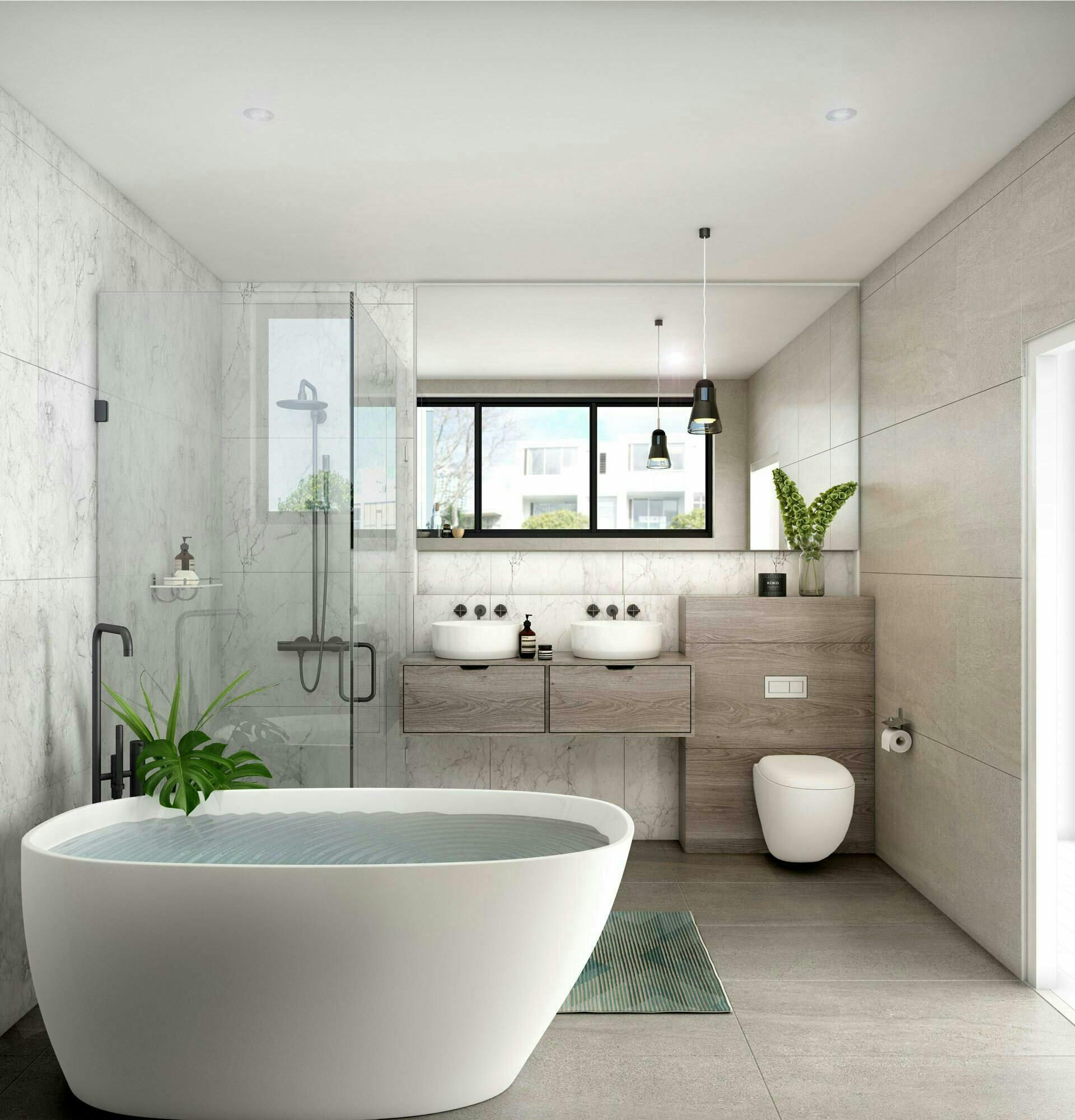 Summer Gardens Apartments Modern Apartments Construkt Architects Auckland Bathroom