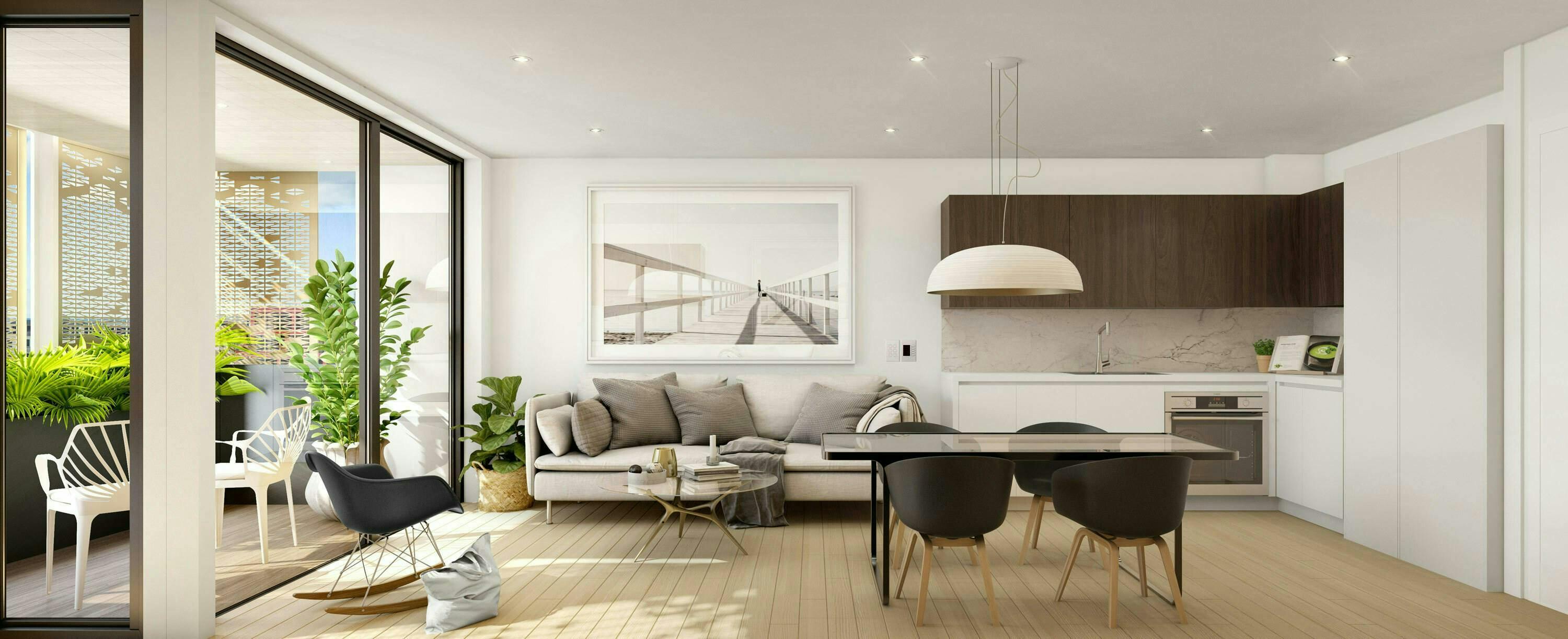 Summer Gardens Apartments Modern Apartments Construkt Architects Auckland Interior