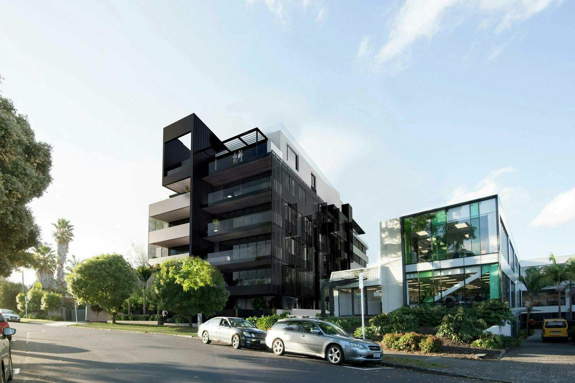 Summer Gardens Apartments Modern Apartments Construkt Architects Auckland Street View