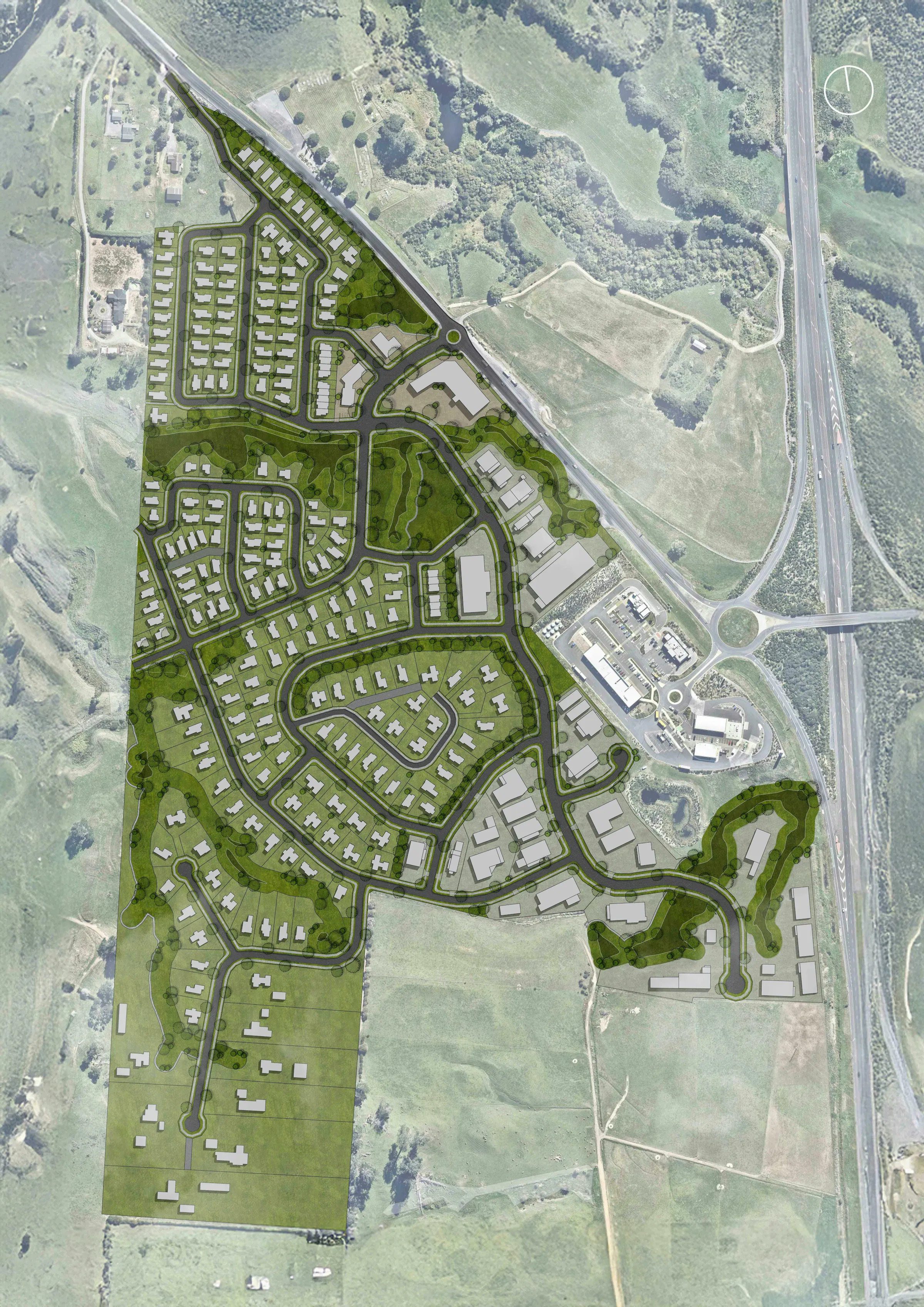 Taupiri East Structure Plan Masterplan Construkt Architects Auckland