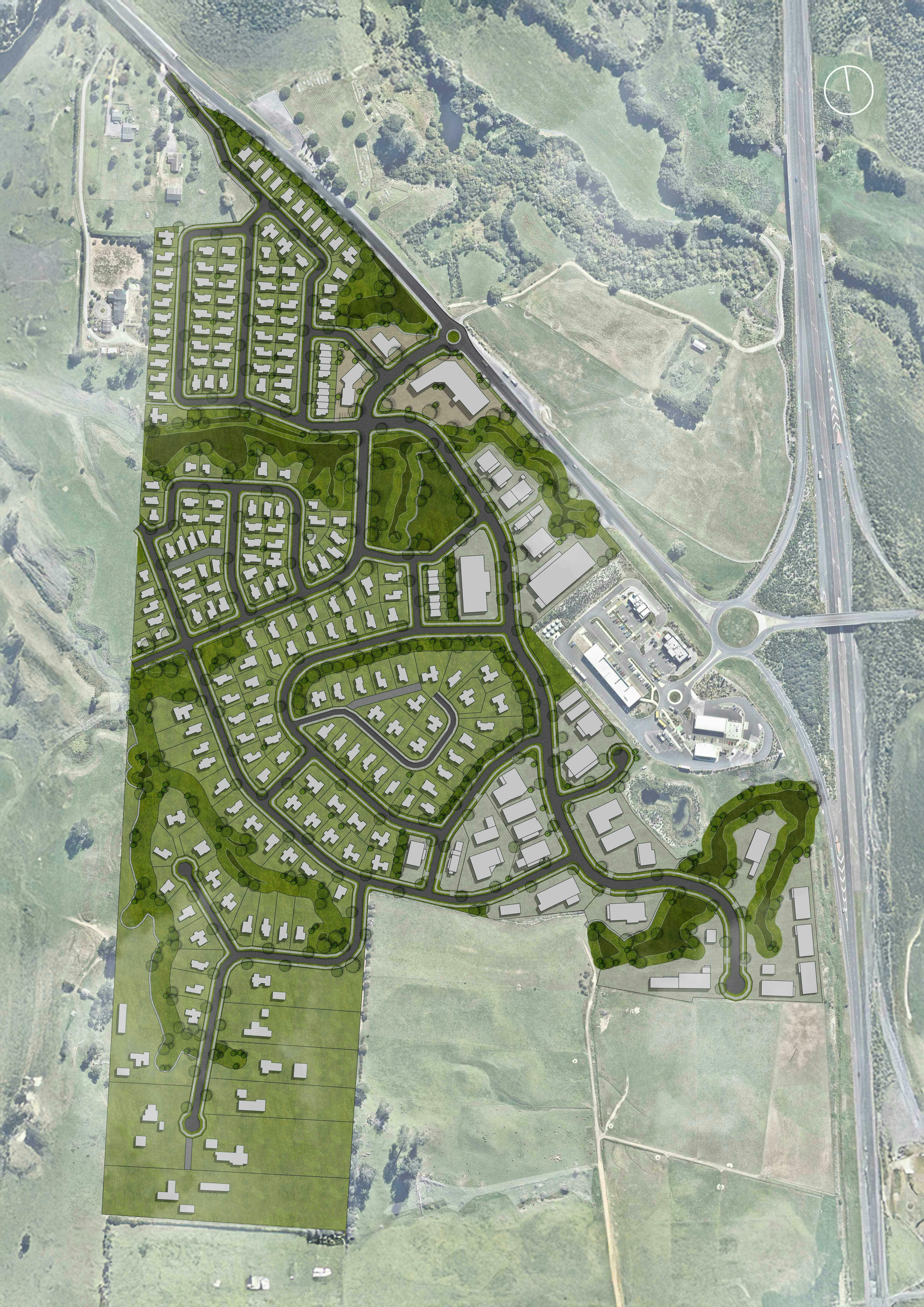 Taupiri East Structure Plan Masterplan Construkt Architects Auckland