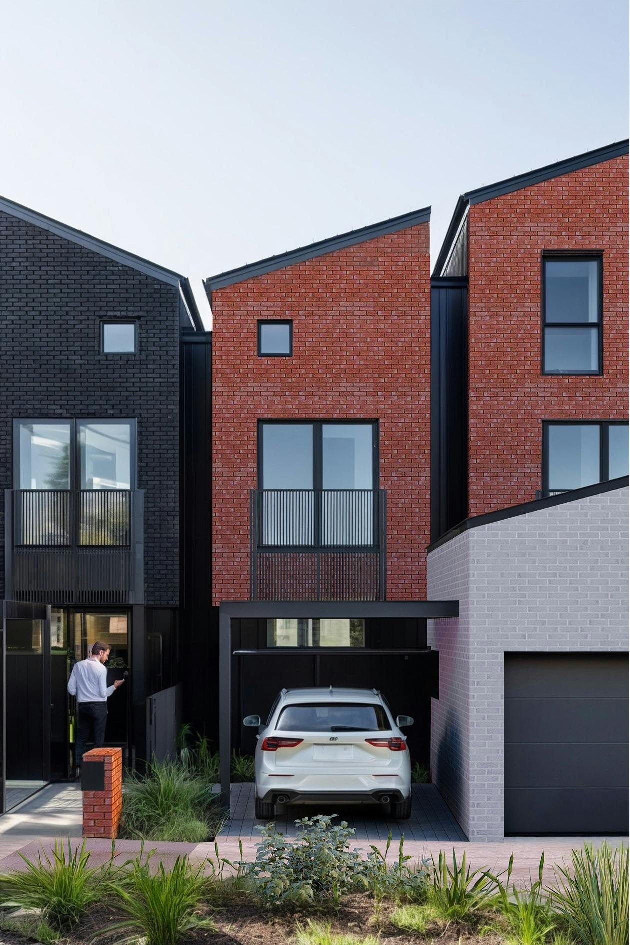 Te Awa Lakes Modern Apartments Construkt Architects Auckland Front