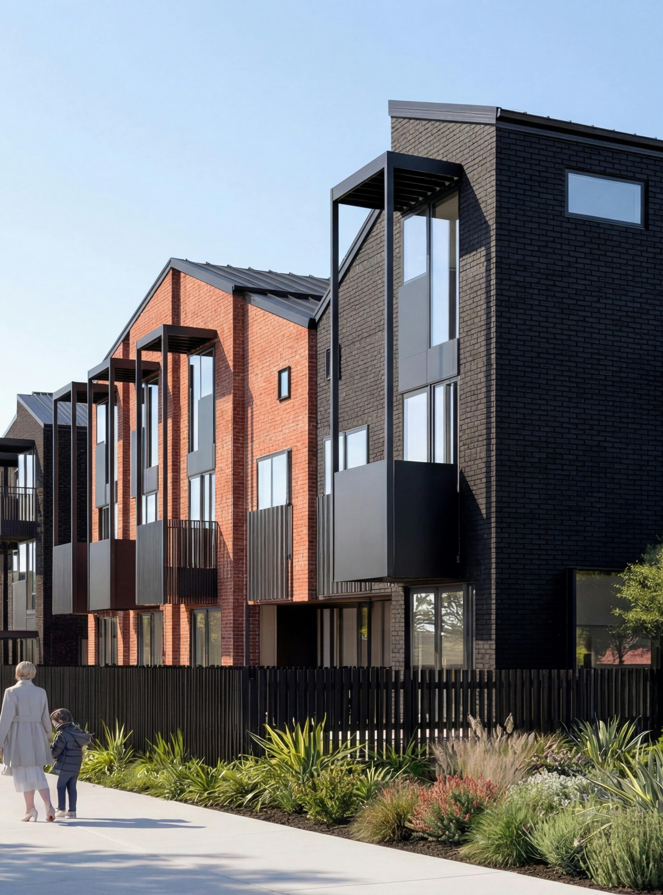 Te Awa Lakes Modern Apartments Construkt Architects Auckland Portrait