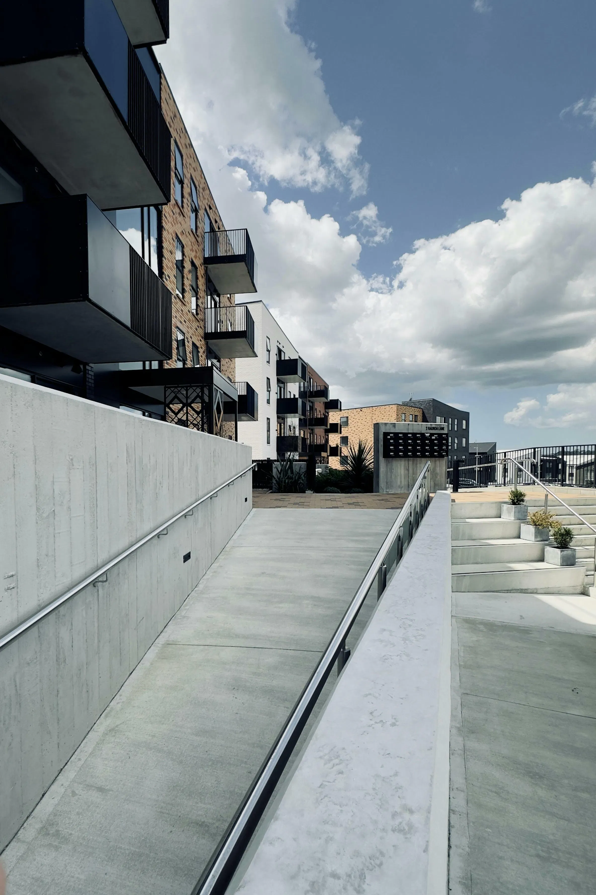 Te Uru Apartments Modern Apartments Construkt Architects Auckland Access Routes