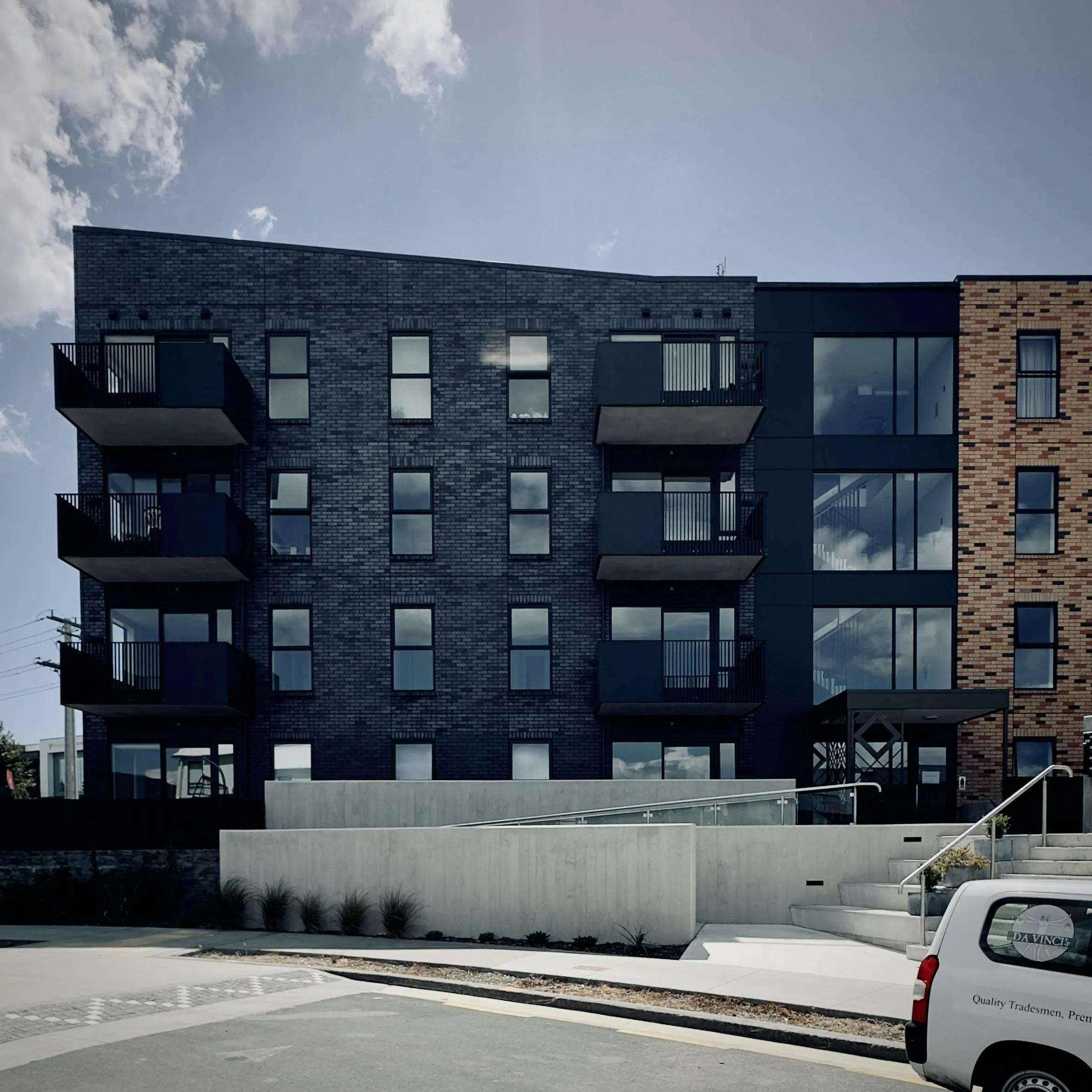 Te Uru Apartments Modern Apartments Construkt Architects Auckland Elevation