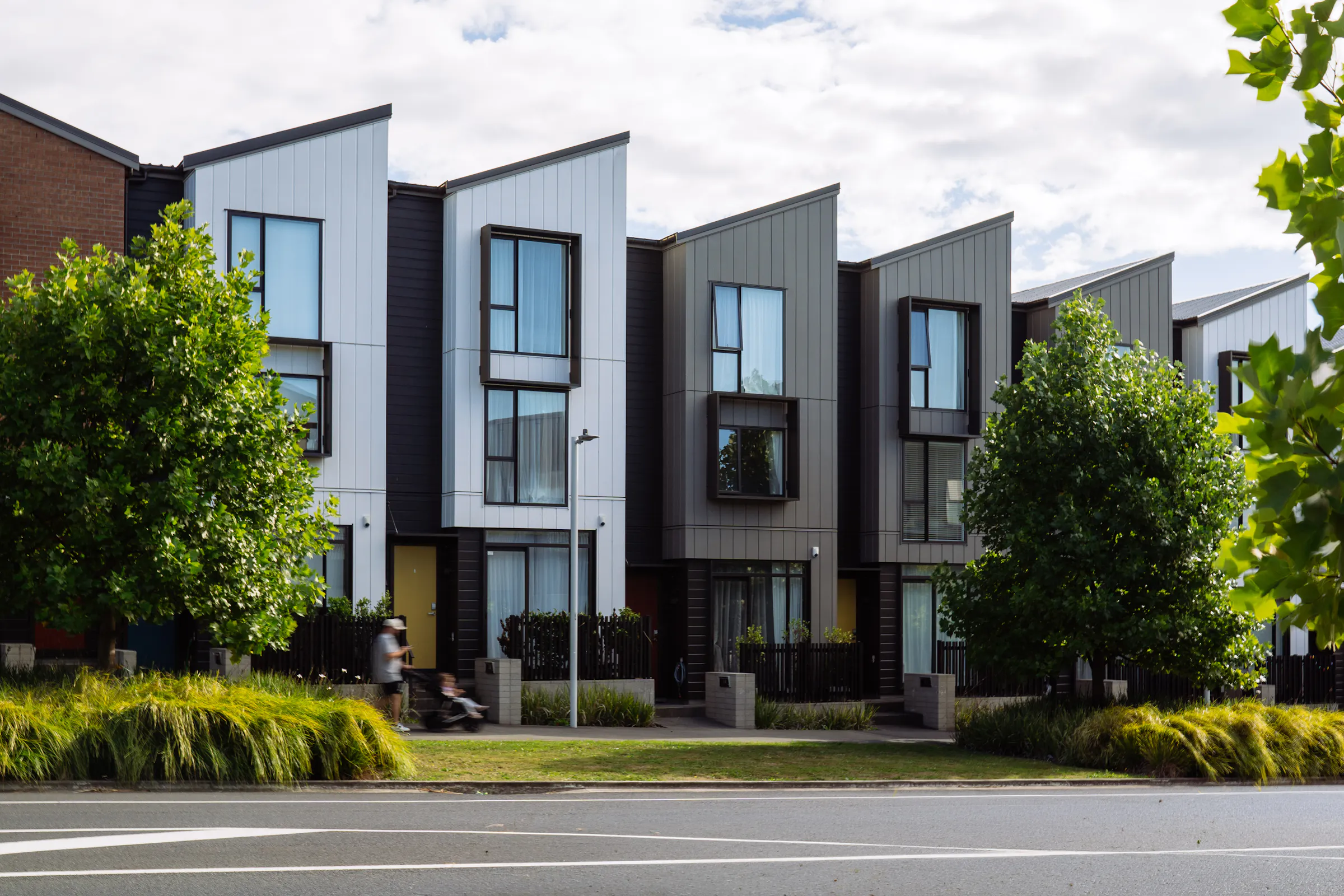 Te Uru Precinct Terraces Hobsonville Auckland Construkt Architects Modern Home