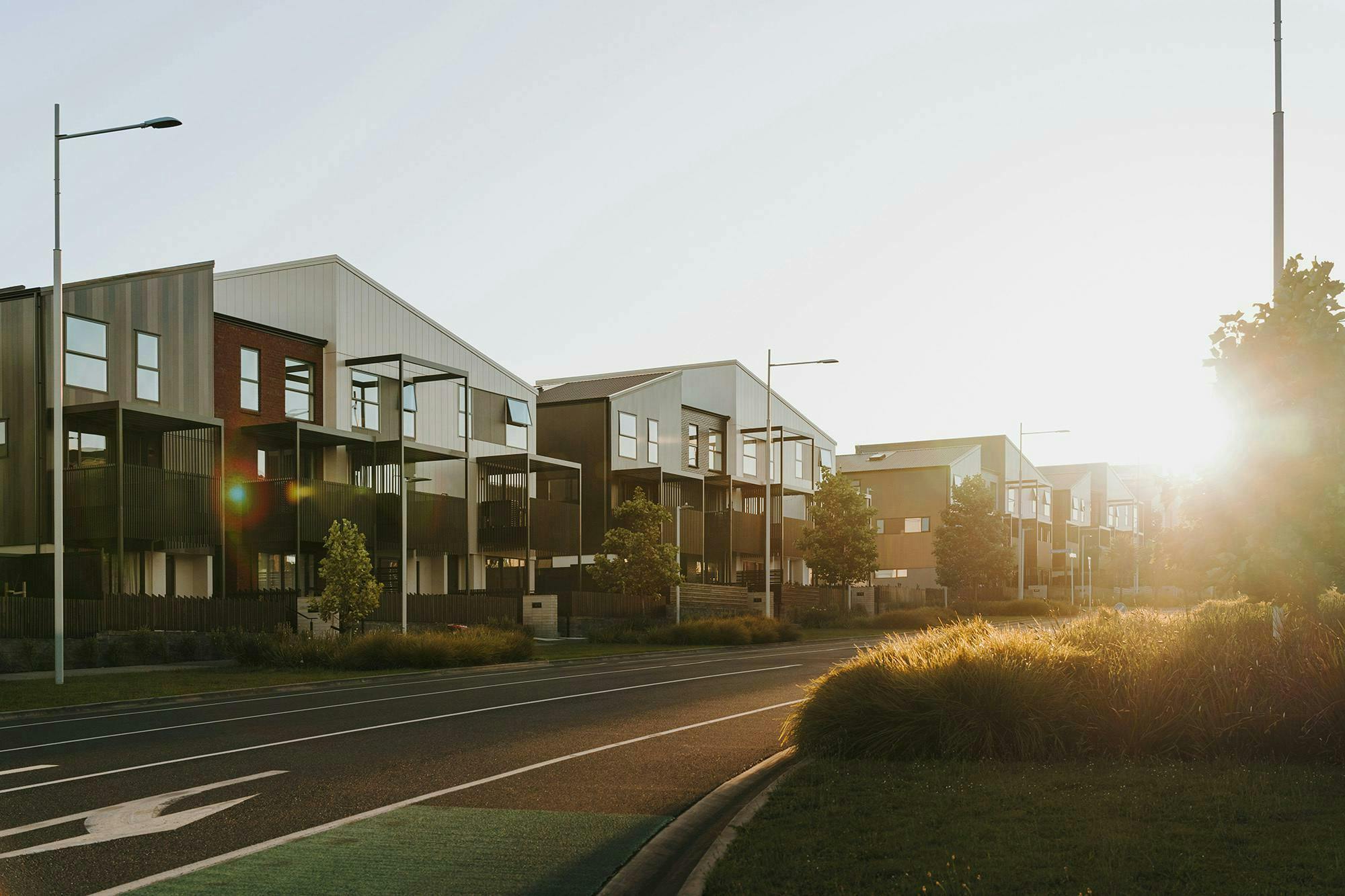 Te Uru Walk up Terraces Terrace Multi unit Construkt Architects Auckland Street View 3