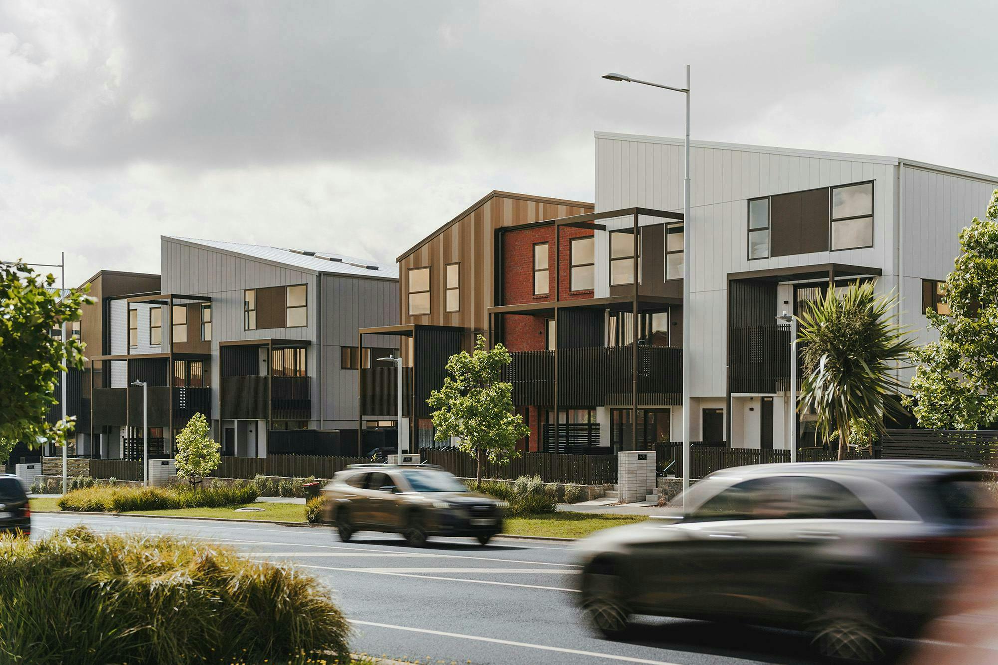 Te Uru Walk up Terraces Terrace Multi unit Construkt Architects Auckland Street View 7