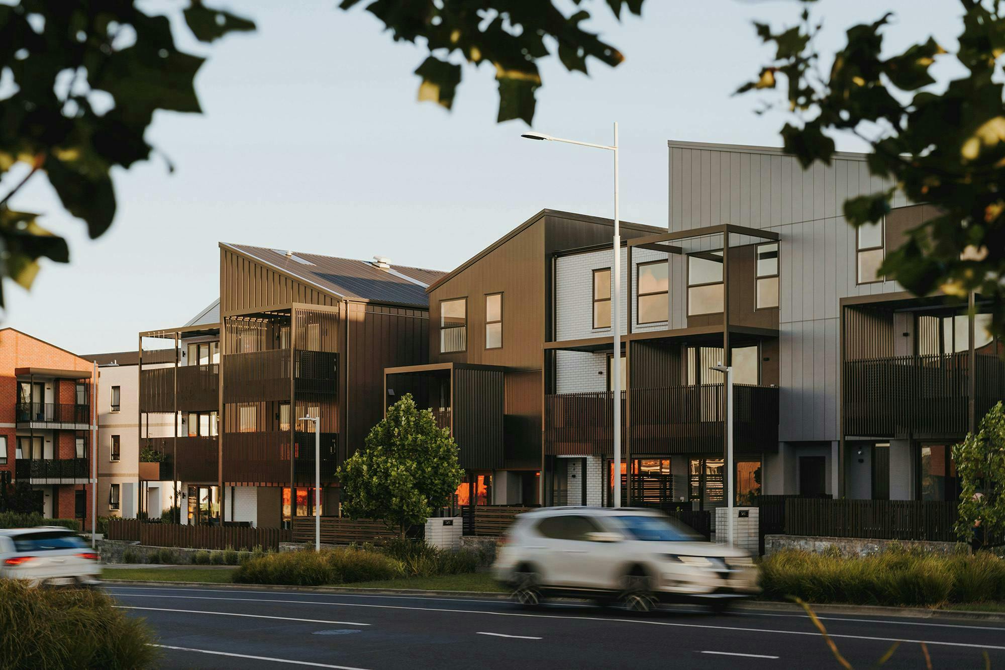 Te Uru Walk up Terraces Terrace Multi unit Construkt Architects Auckland Street View
