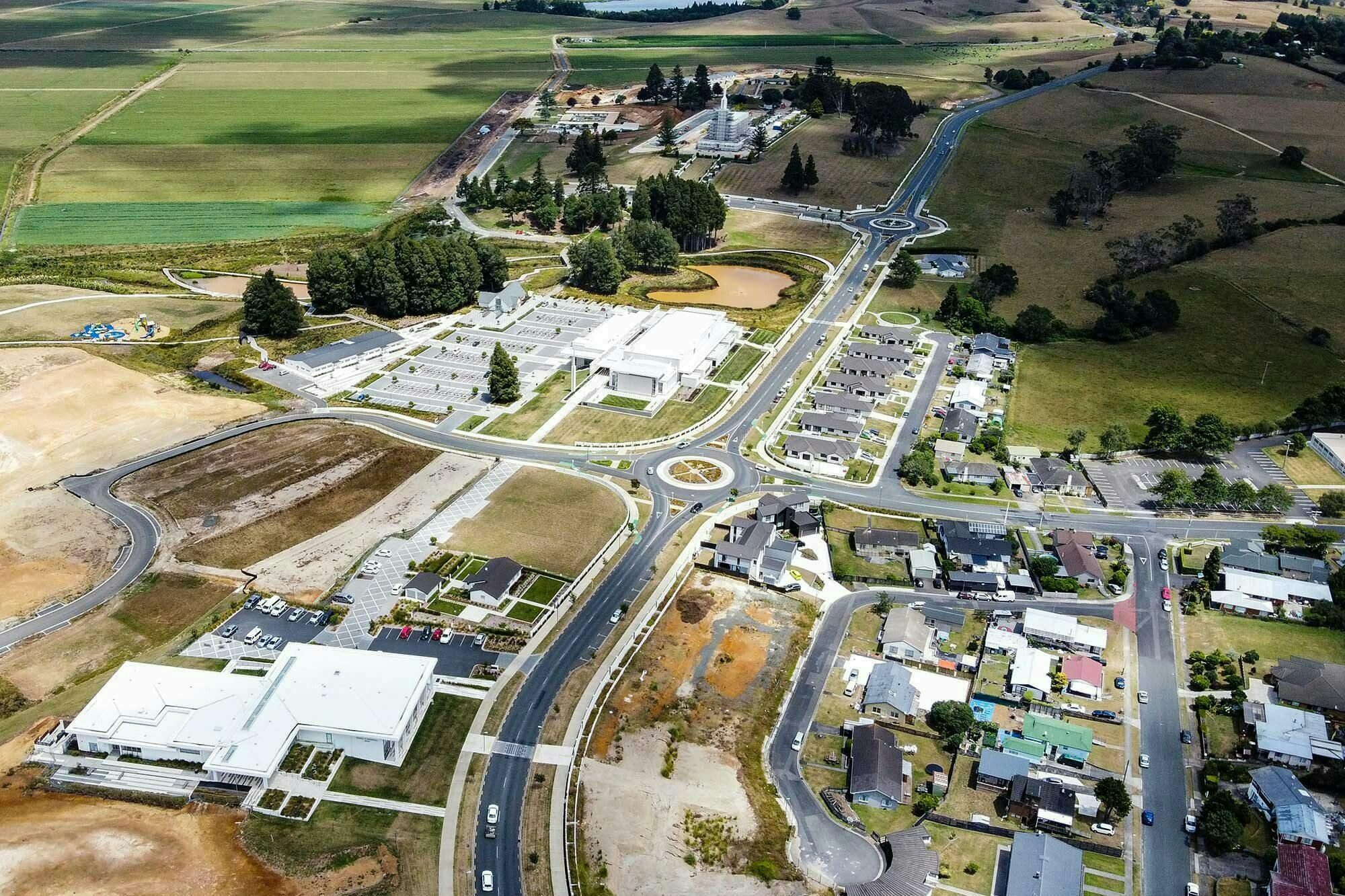 Temple View Masterplan Masterplanning Construkt Architects Auckland Aerial Shot
