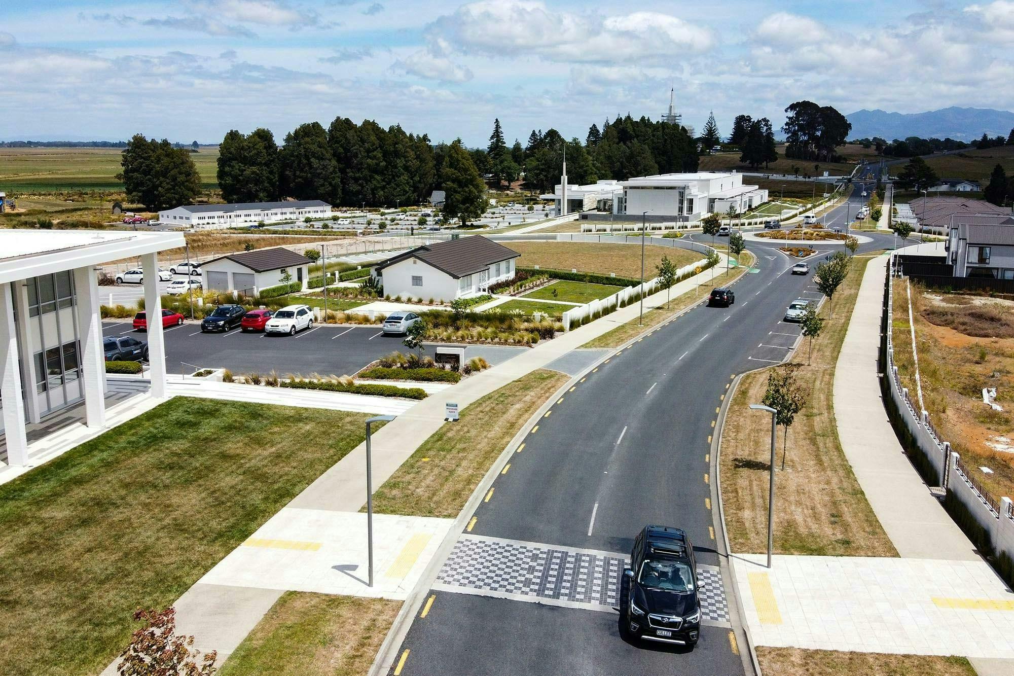 Temple View Masterplan Masterplanning Construkt Architects Auckland Street Aerial
