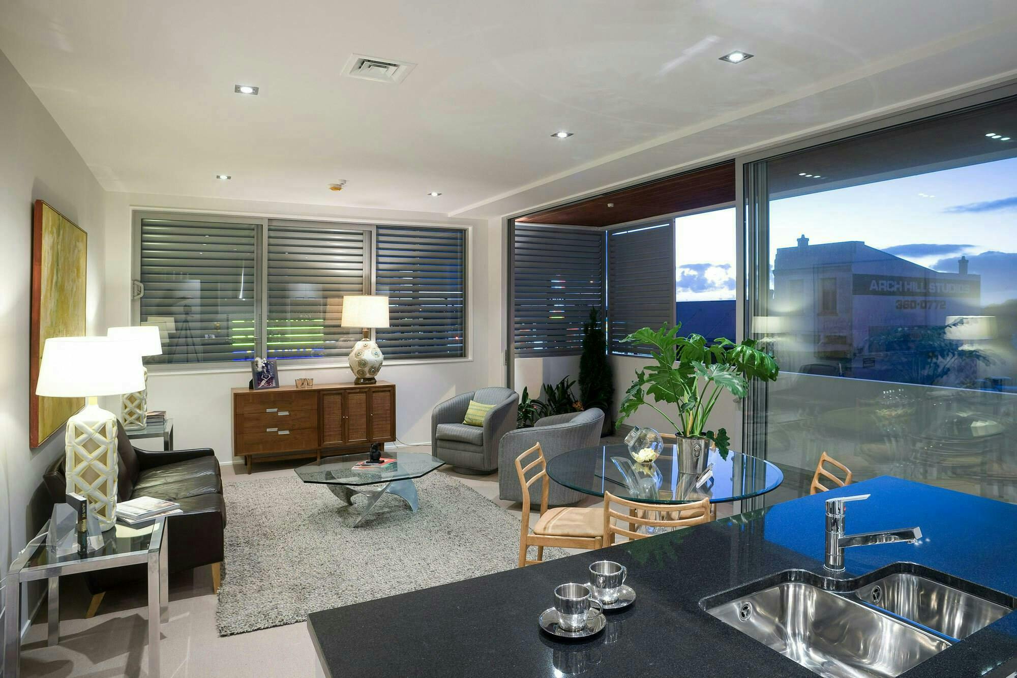 The Aston Apartments Construkt Architects Auckland Kitchen and Dining