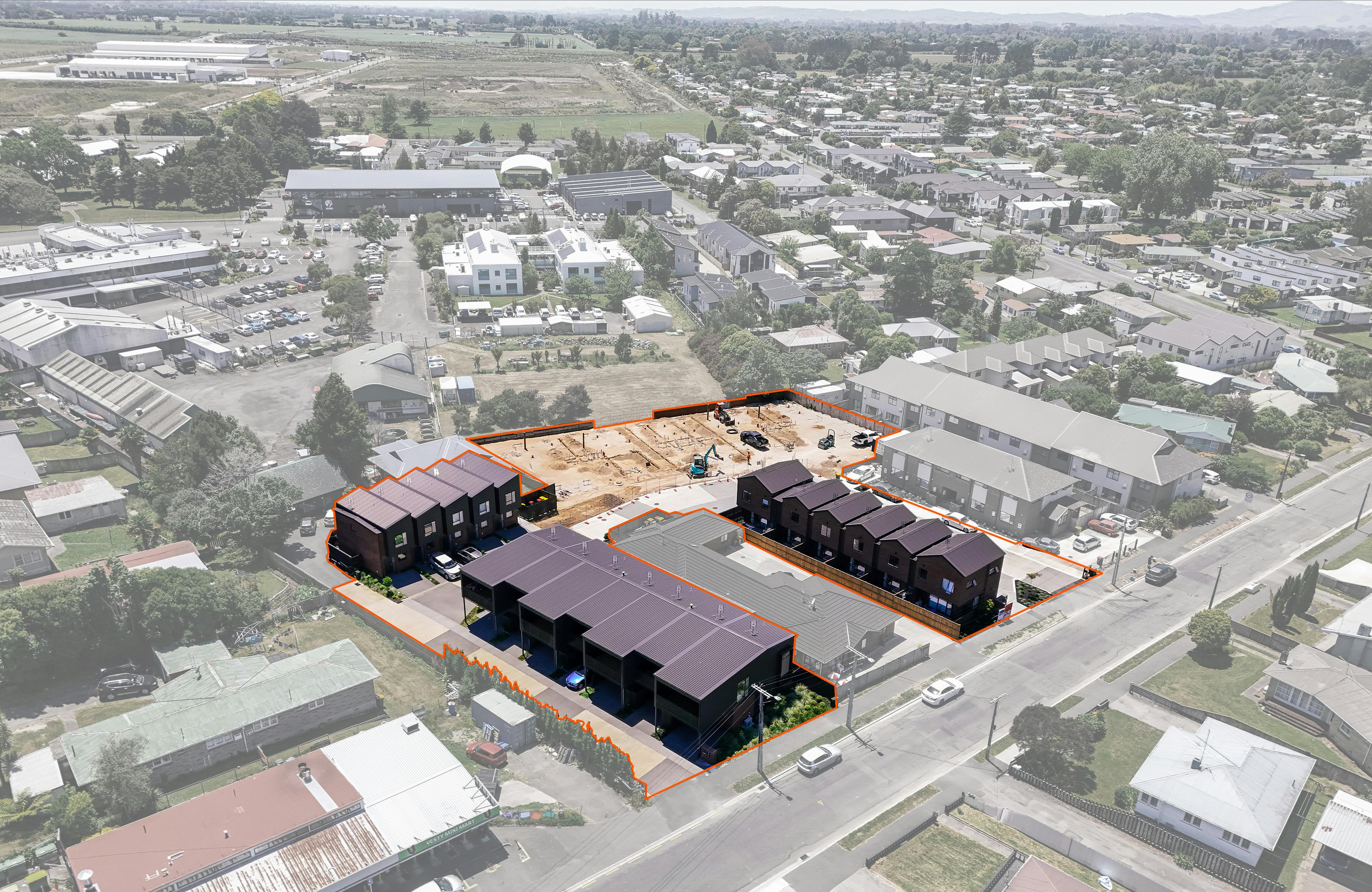 The Muse Birdseye View Site Highlight 4 Construkt Architects