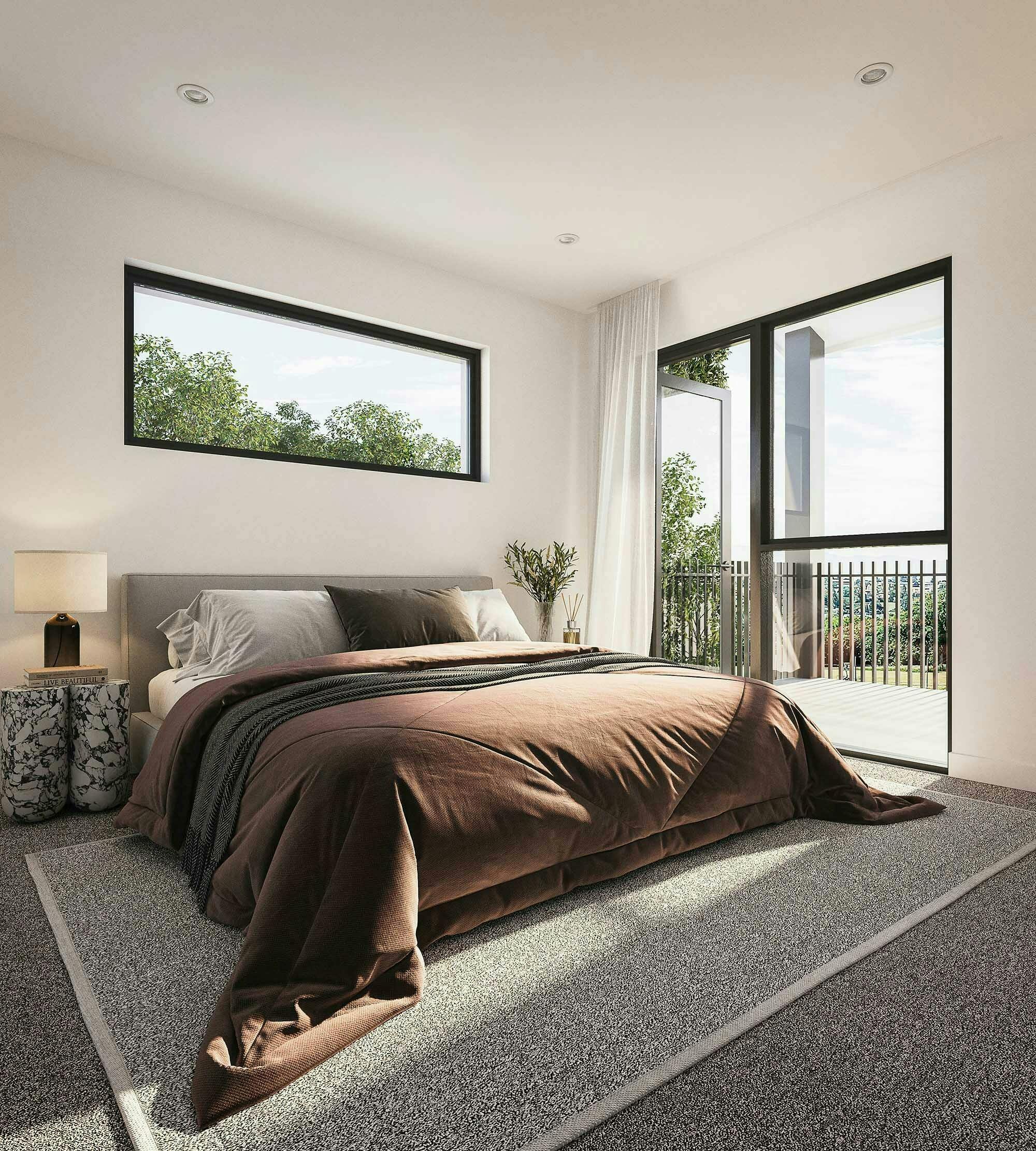 Tonar Apartments Modern Apartments Construkt Architects Auckland Bedroom