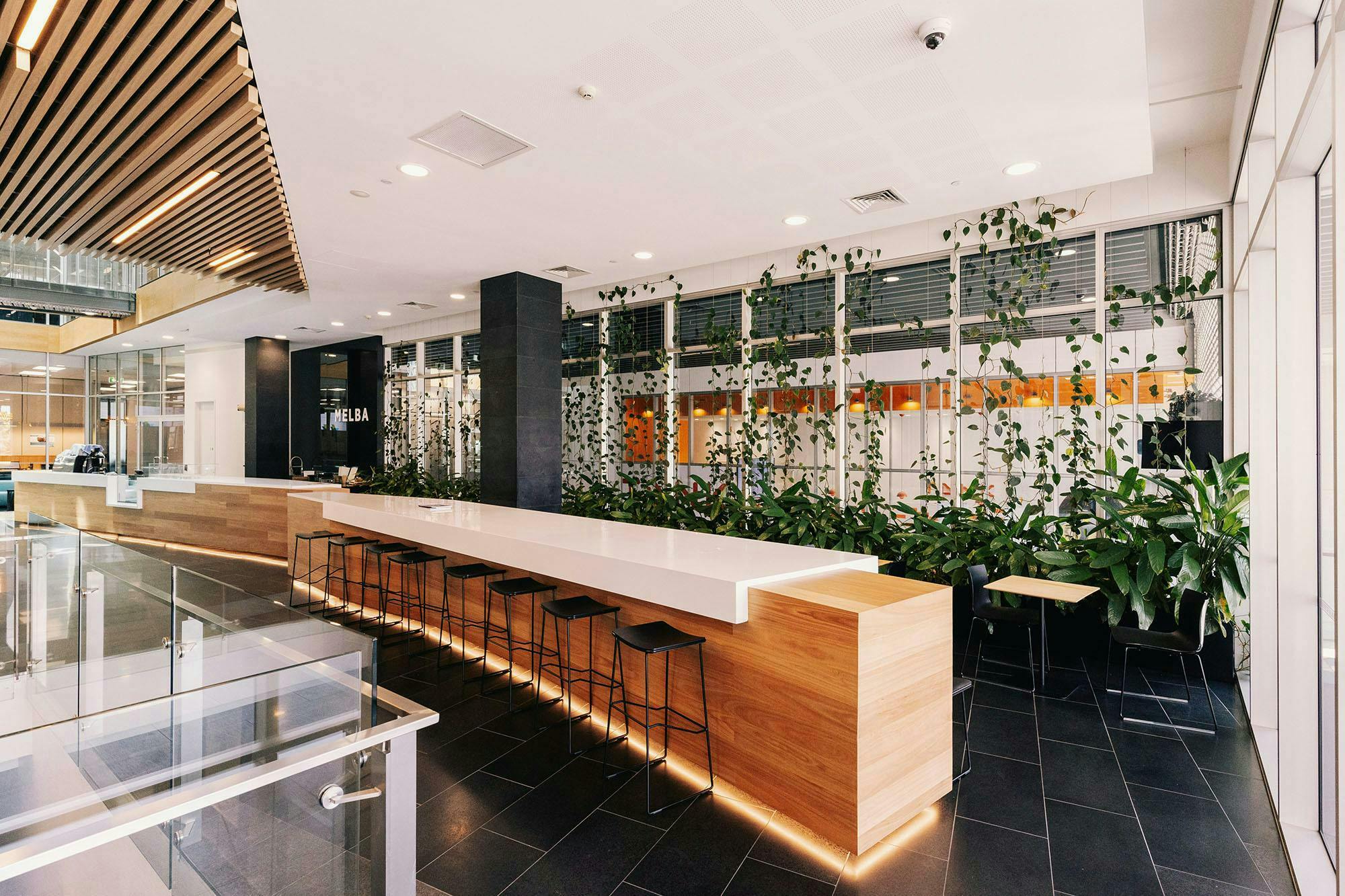 Victoria Street West Lobby Commercial Construkt Architects Auckland Bar Seating