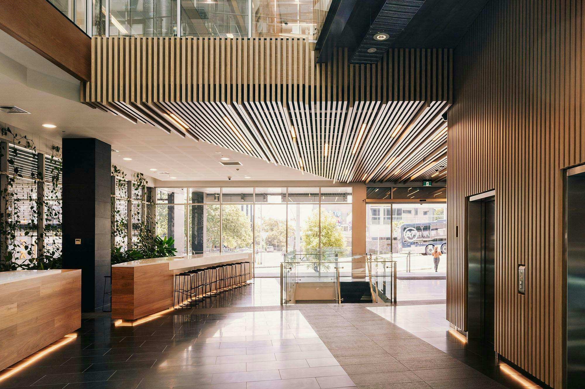 Victoria Street West Lobby Commercial Construkt Architects Auckland Lobby