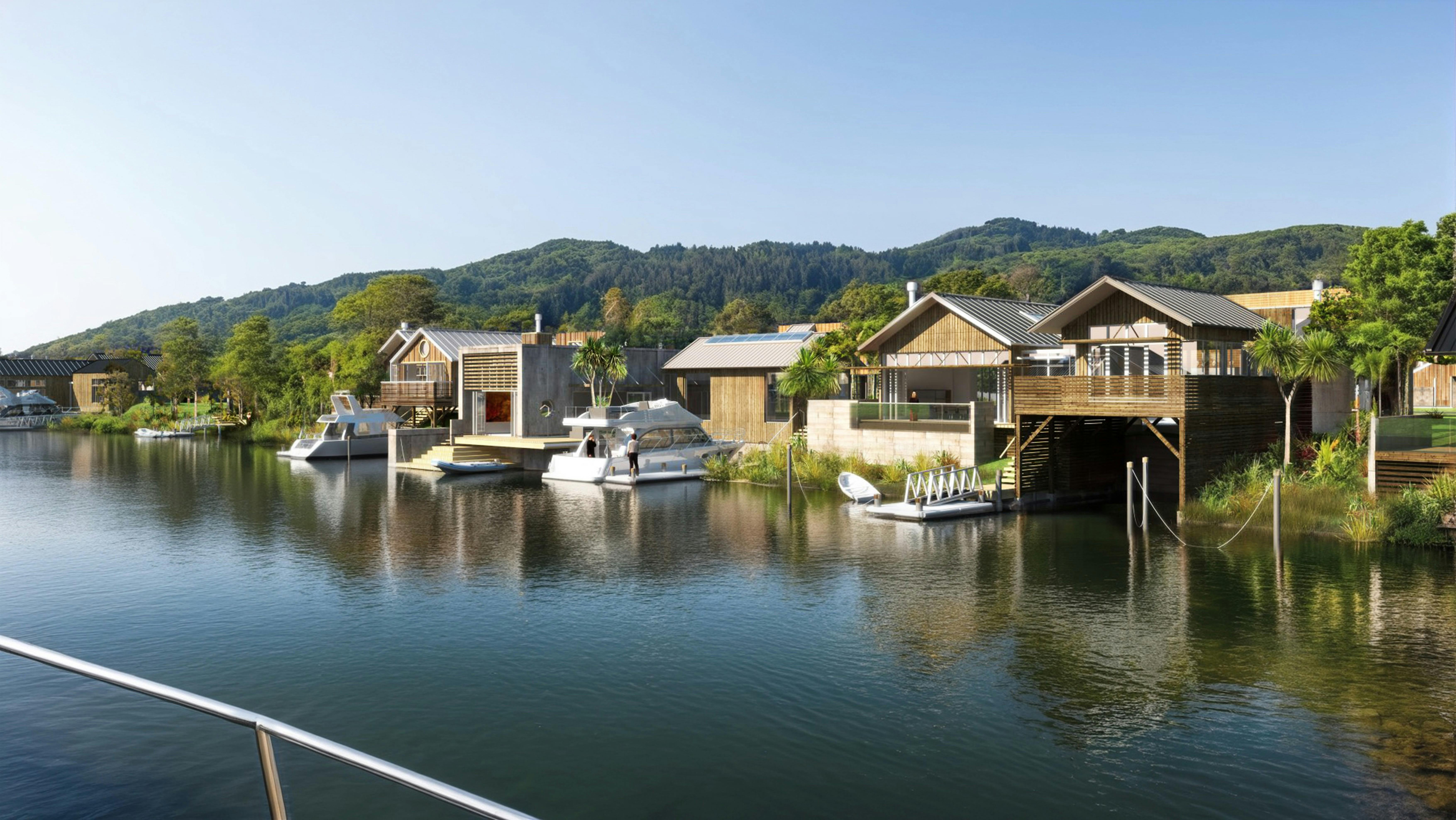 Wairoa River Maritime Village Masterplanning Construkt Architects Auckland