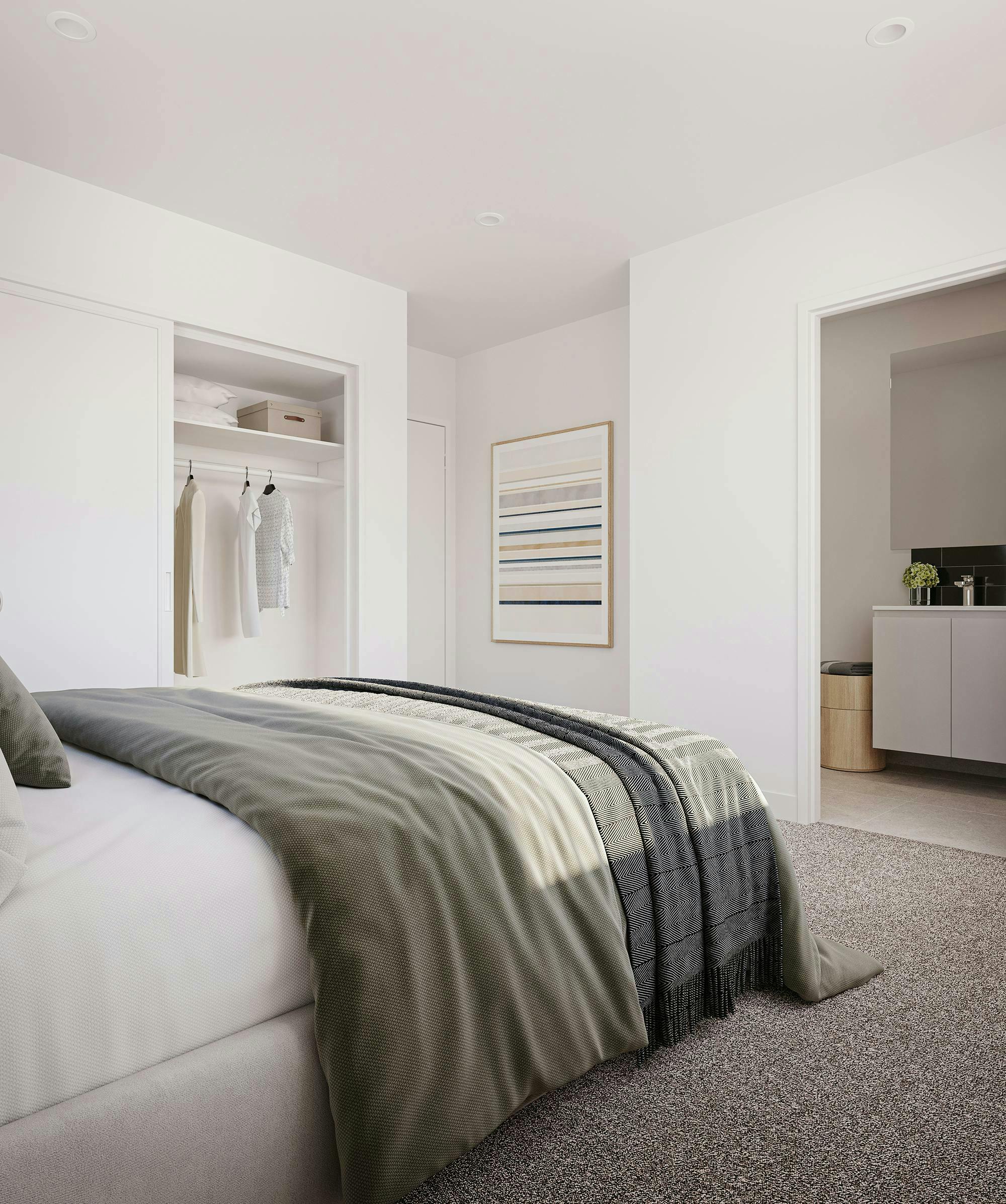 West Hills Residential Development Construkt Architects Auckland Bedroom