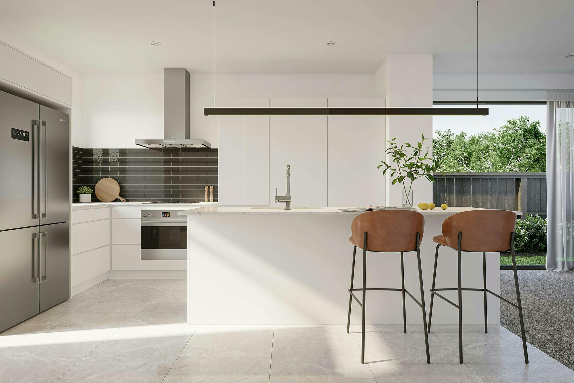 West Hills Residential Development Construkt Architects Auckland Kitchen