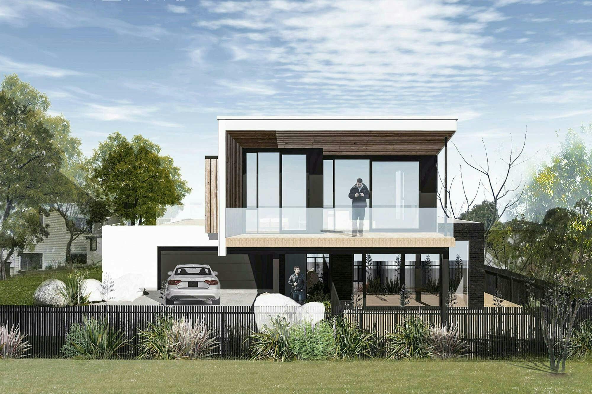 Western Springs Residence Modern Home Construkt Architects Auckland